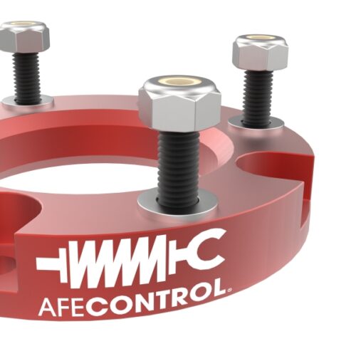 aFe Power 24-25 Toyota Tacoma CONTROL 1.5in Leveling Kit - Red - Image 4