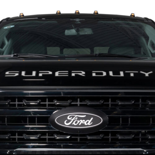 Putco 23-24 Ford Super Duty Front Luminix Ford Led Grille Emblems - Image 8