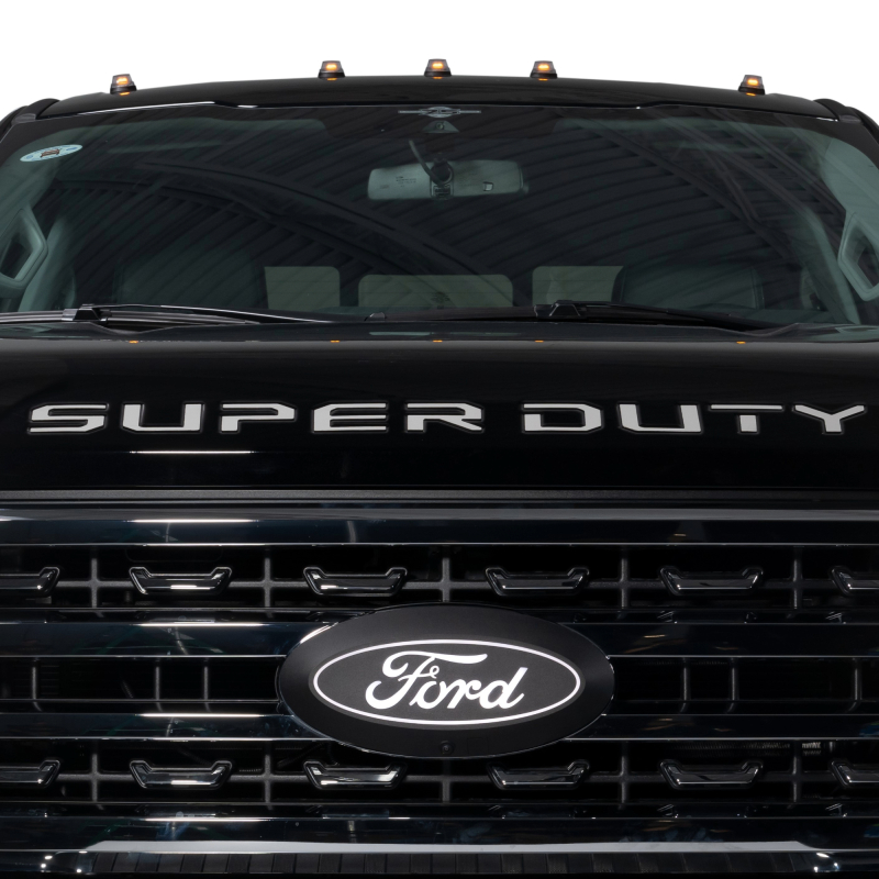 Putco 23-24 Ford Super Duty Front Luminix Ford Led Grille Emblems - Image 8