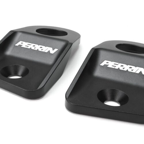 PERRIN 15-21 Subaru WRX/STI / 13-17 Crosstrek / 12-16 Impreza Upper Radiator Bracket Set - Black