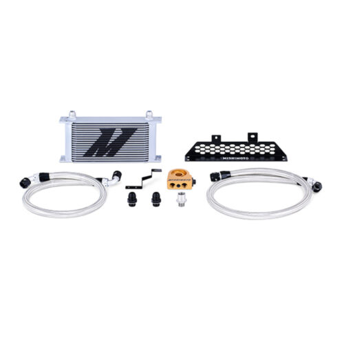 Mishimoto Oil Cooler Kit - Silver for 13+ Ford Focus ST Thermostatic - Image 3