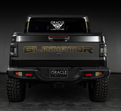 Oracle 2020+ Jeep Gladiator JT Flush Mount LED Tail Lights - Tinted Lens - Image 10