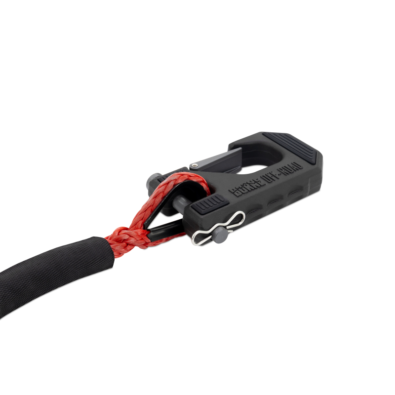 Borne Off-Road Winch Hook - 3/8in Rope - Hand Strap - Red - Image 3