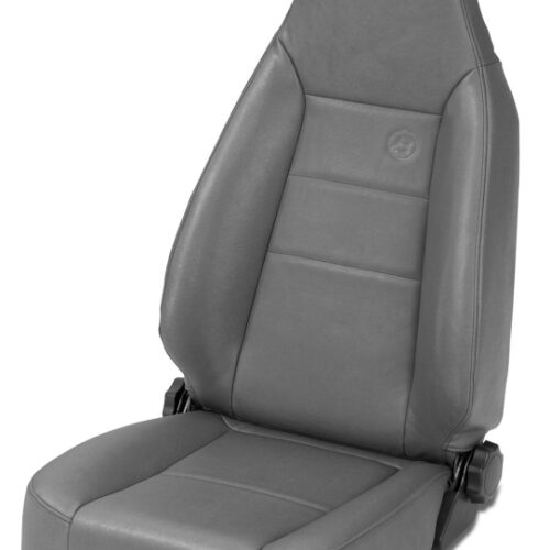 Bestop 76-86 Jeep Cj7 Front Trailmax II Sport Seat (All Vinyl Charcoal/Gray)