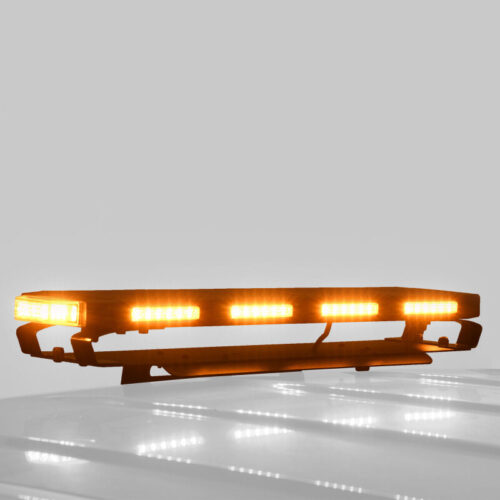 Putco 24In Universal 24In Tri Color Hornet Light (Amber/Blue/White) - LED Stealth Rooftop Strobe Bar - Image 8