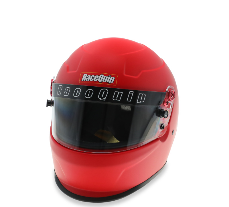 RaceQuip PRO25 SA2025 CORSA RED LRG HELMET - Image 8