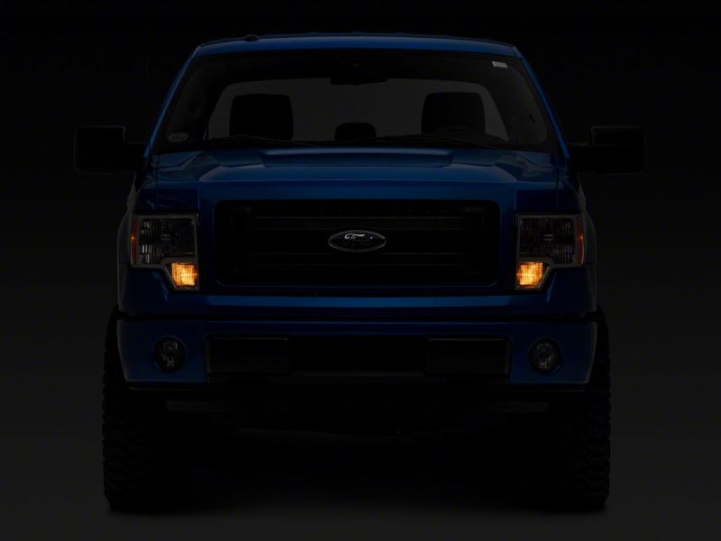 Raxiom for 2009-2014 Ford F-150 Axial OEM Style Rep Headlights- Chrome Housing (Clear Lens) - Image 10