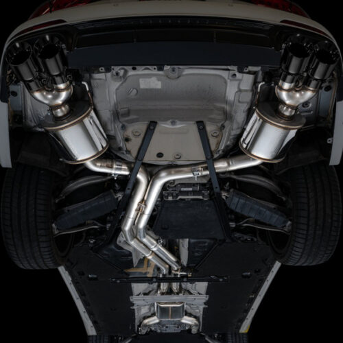 AWE Tuning Touring Edition Exhaust - Diamond Black Tips for 19-23 Audi C8 S6/S7 2.9T V6 AWD - Image 3
