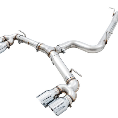 AWE Tuning Track Edition Exhaust w/Chrome Silver Tips 102mm for Mk7 Golf R