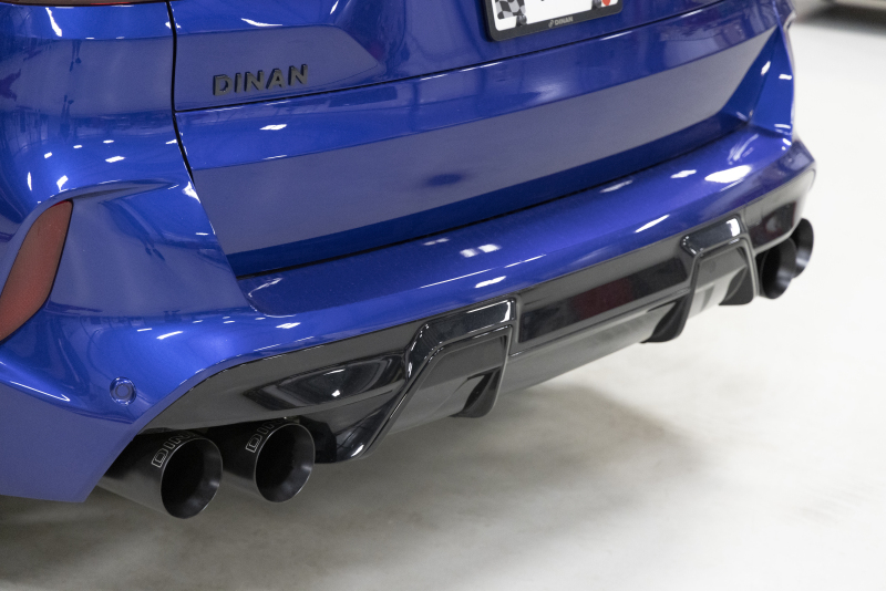 Dinan for 20-26 BMW X5 M/X6 M (F95/F96) Valved Axleback Exhaust System - Black Tips - Image 8
