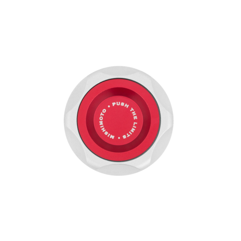 Mishimoto Oil Filler Cap - Red for Mitsubishi - Image 4