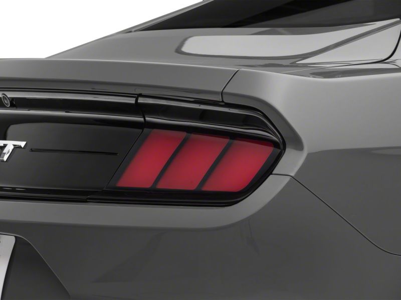 Raxiom for 2015-2023 Ford Mustang Profile LED Tail Lights Gloss Black Housing- Red Lens - Image 5