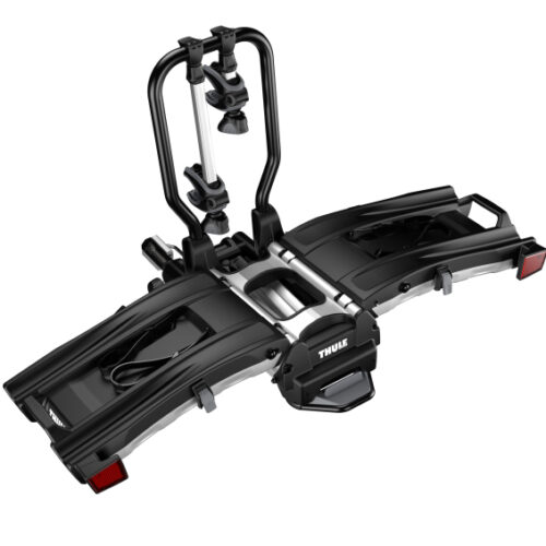 Thule EasyFold XT 2 - Fully Foldable Platform Hitch Bike Rack (Up to 2 Bikes) - Black/Silver - Image 10