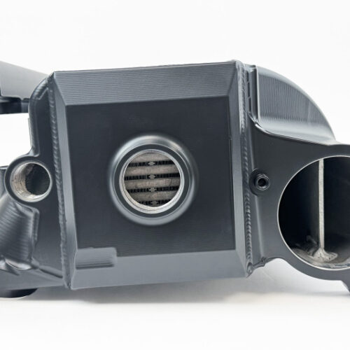 CSF Gen 2 B58 Race X Charge-Air-Cooler Manifold - Thermal Black Finish - Image 4