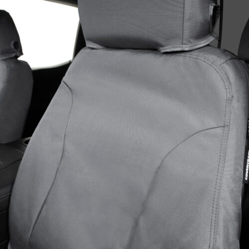 Covercraft 2024+ Toyota Corolla Cross Endura Waterproof SeatSaver Front Row Seat Covers - Grey - Image 4