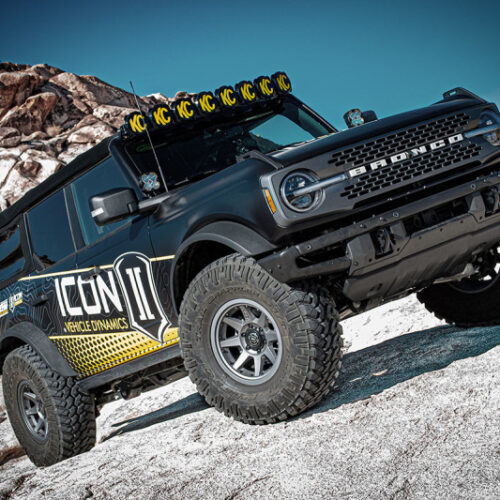 Alternative view of ICON 21-UP Ford Bronco 2-3in Front 2.5 VS RR CDEV COILOVER KIT