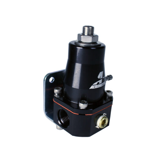 Aeromotive Adjustable Regulator Billet EFI Bypass - (2) -6 Inlets/(1) -6 Return - Black - Image 5