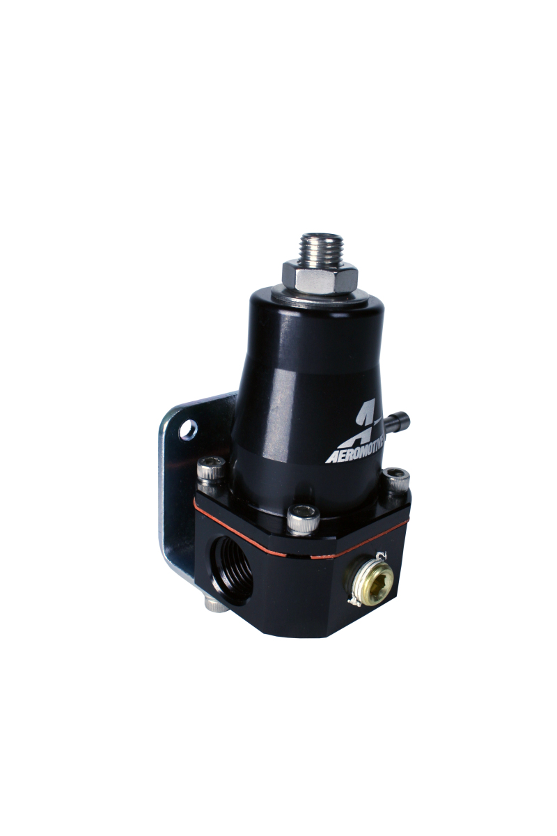 Aeromotive Adjustable Regulator Billet EFI Bypass - (2) -6 Inlets/(1) -6 Return - Black - Image 5