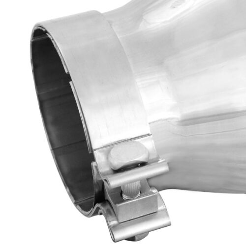 aFe Power Diesel Exhaust Tip Bolt On Polished 4in Inlet x 6in Outlet x 12in Length - Image 6