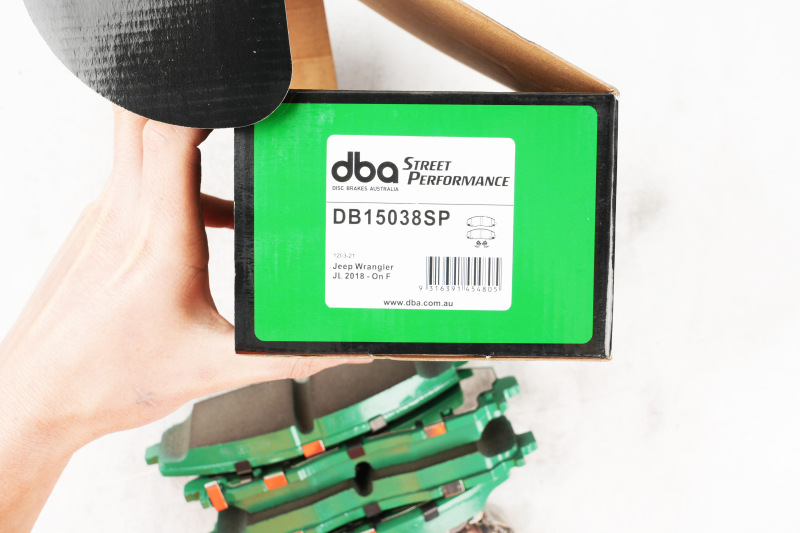 DBA 20-25 Jeep Gladiator Sport Front SP Performance Brake Pads - Image 7