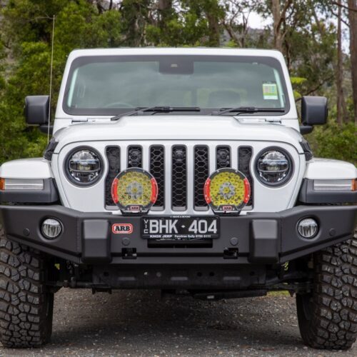 ARB 87-96 Jeep for Wrangler YJ/ 97-06 Jeep Wrangler TJ Multi-fit Winch Bumper - Image 7