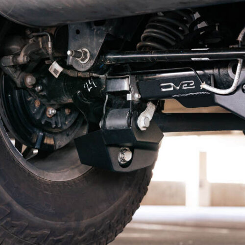 DV8 Offroad 2021-2022 Ford Bronco Rear Shock Guard Skid Plates - Image 4