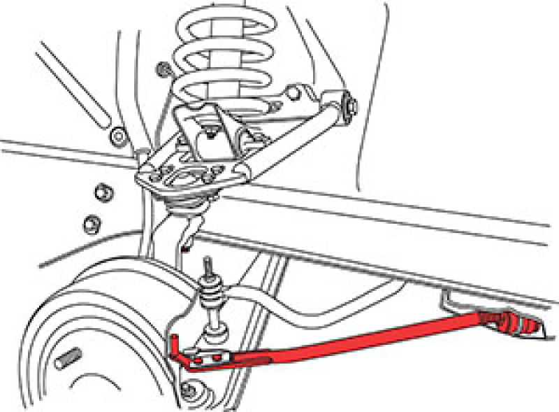 SPC Performance 68-73 Ford Mustang Adj. Caster Rods - Image 2