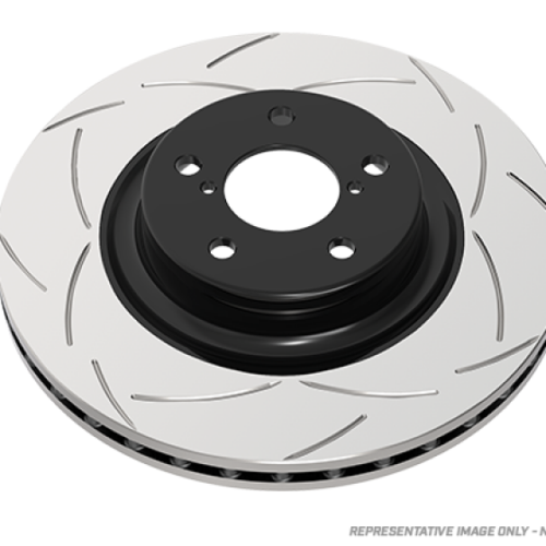 DBA 2018+ Subaru Forester SK 2.5L Front T2 Slotted Street Series Rotor - Image 2