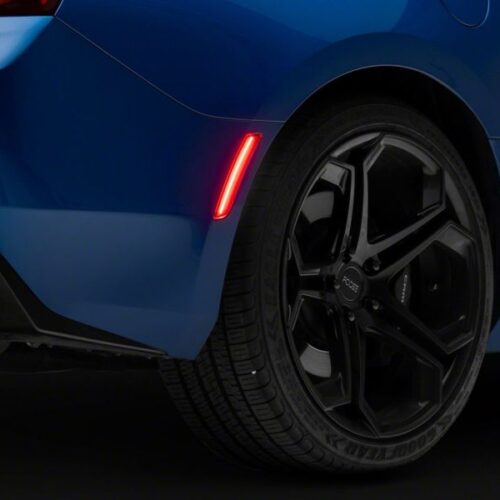 Raxiom for 2016-2023 Chevrolet Camaro Axial Series LED Front and Rear Side Markers- Clear - Image 4