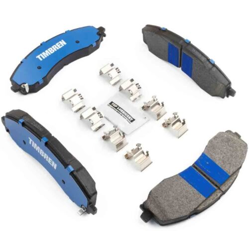 Alternative view of Timbren 19-26 Ram 2500/3500/19-24 Ram 4000 BES Severe Duty Semi-Metallic Brake Pads - Front