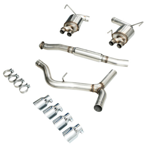 AWE Tuning Touring Edition Exhaust - Chrome Silver Tips (102mm) for 2015+ Subaru WRX VA Sedan - Image 7