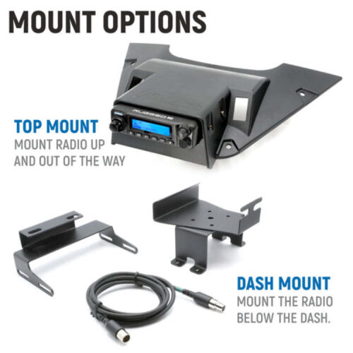 Rugged Radios 20-24 Can-Am Maveric R R Ult. Complete Comm Kit w/ BT Intercom and 2-Way Radio - Image 2