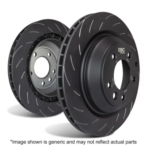 Alternative view of EBC Racing 11-21 Jeep Grand Cherokee SRT-8 SG Series One Piece Rear Rotors