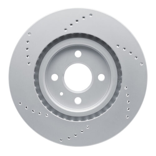 DFC 05-11 Lotus Exige Front/Rear Drilled Hi-Carbon Alloy Geomet Coated Rotor - Image 5