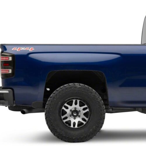 Raxiom for 2014-2018 Chevrolet Silverado 1500 LED Taillights w/ SEQL Turn Signals- Blk Housing (Clear Lens) - Image 4