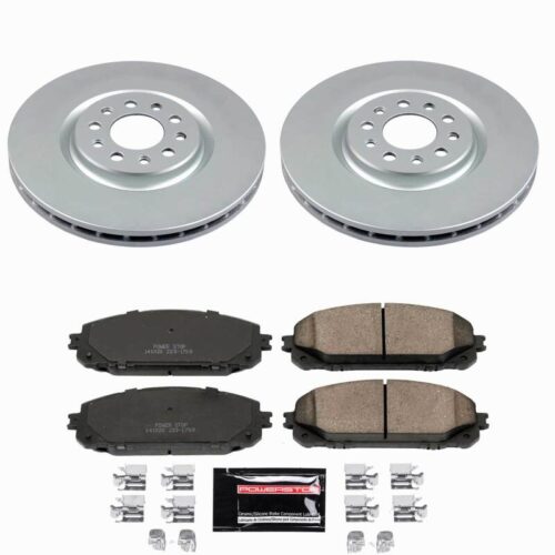 Power Stop 14-15 Jeep Cherokee Front Z23 Coated Brake Kit
