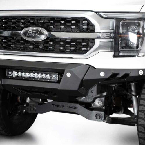 Alternative view of Addictive Desert Designs for 2021+ Ford F150 Black Label Front Bumper