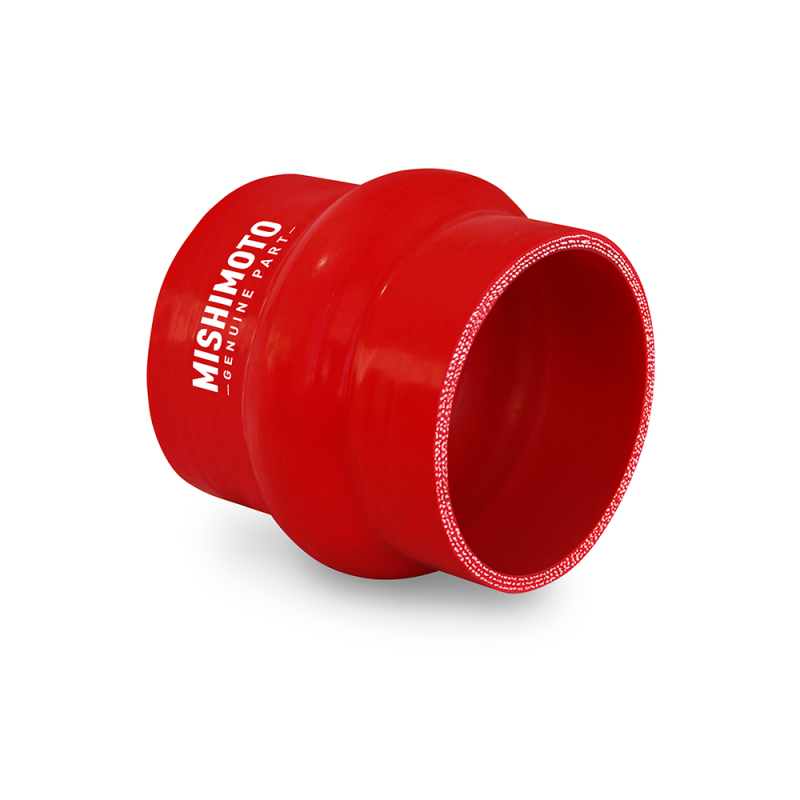 Mishimoto 3in. Hump Hose Silicone Coupler - Red - Image 2