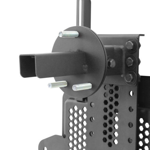 Alternative view of Go Rhino 27137T 08-22 Jeep Wrangler JL/JLU Body Mount Spare Tire Carrier - Tex. Blk