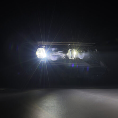 AlphaRex 15-23 Dodge Charger LUXX LED Proj Headlights Alpha-Black w/Actv Light & Seq.Sig / SB DRL - Image 6