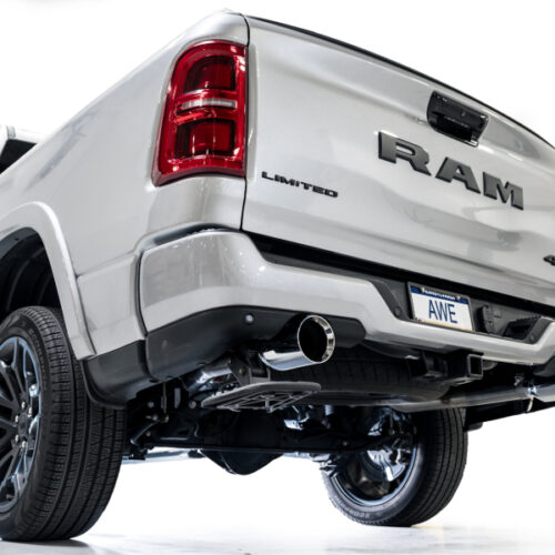 AWE Tuning Cat-Back Touring Exhaust - Chrome Silver Tips for 25+ RAM 1500 3.0TT 0FG - Image 7