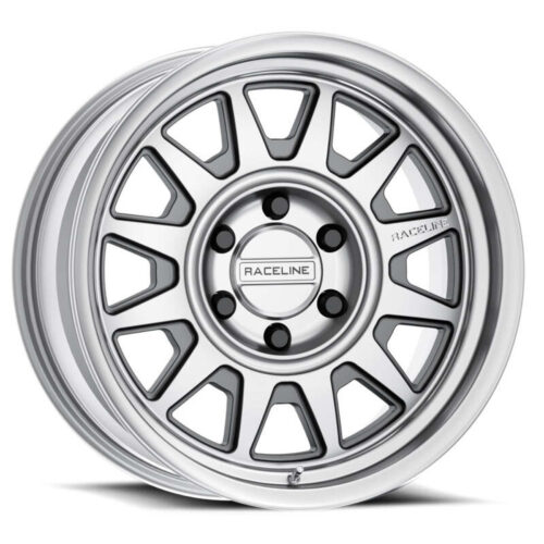 Raceline 952MC Aero 17x9in / 5x139.7 BP / -12mm Offset / 106.5mm Bore - Machined Wheel - Image 2