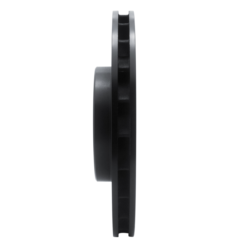 R1 Concepts for 95-99 BMW M3 E36 Left Front Slotted Black Brake Rotor - Image 4