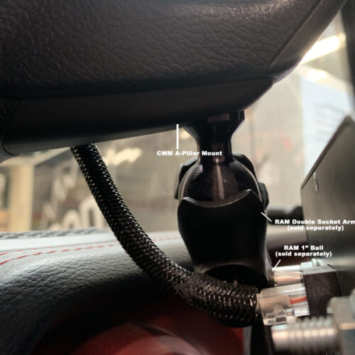 sPOD CMM JL A-Pillar 1in Ball Mount - Image 3