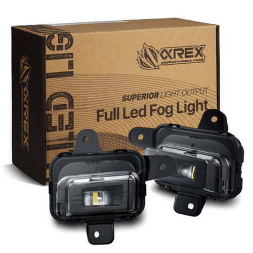 AlphaRex 22-25 GMC Sierra 1500 LED Fog Lights - White/Amber - Image 5
