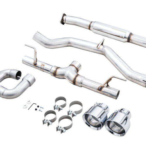 AWE Tuning 3020-32279 Subaru BRZ/ Toyota GR86/ Toyota 86 Track Edition Cat-Back Exhaust- Chrome Silver Tips - Image 7