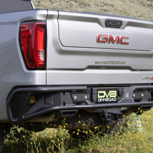 Alternative view of DV8 Offroad 2019-2025 Chevy Silverado & GMC Sierra 1500 Tube Rear Bumper