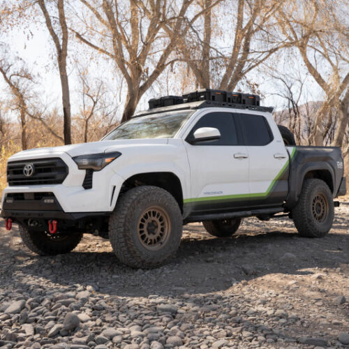 DV8 Offroad 2024-2025 Toyota Tacoma Double Cab Roof Rack - Image 5