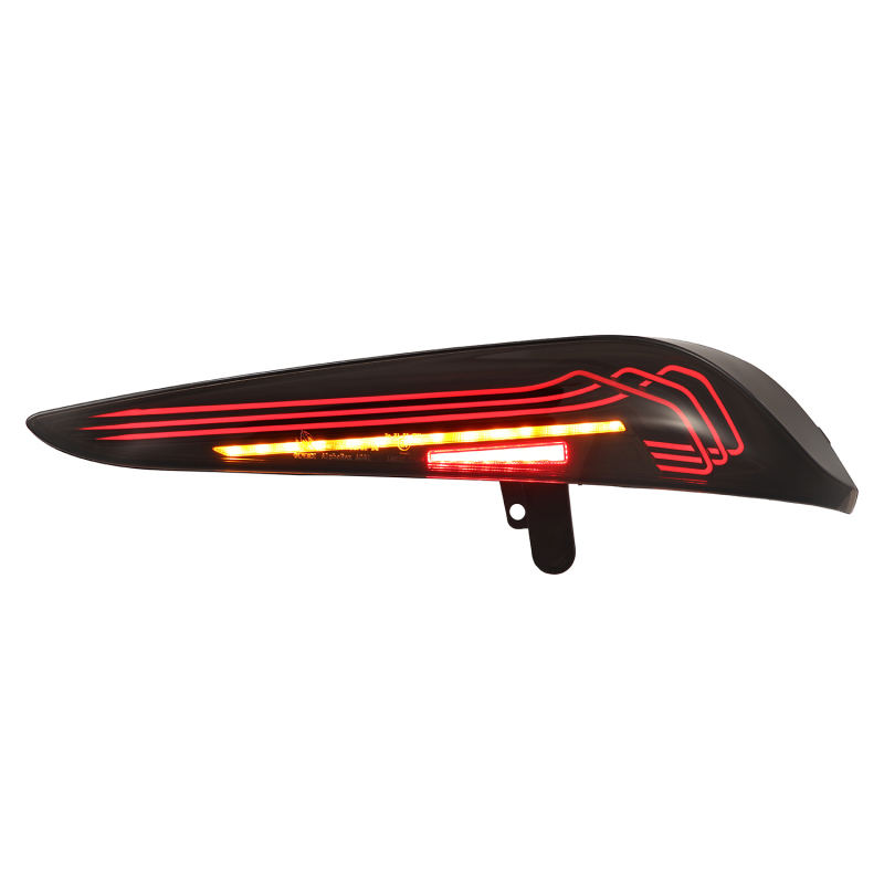 AlphaRex 20-24 Toyota Supra LUXX-Series Laser Style LED Tail Lights Alpha-Black - Image 3