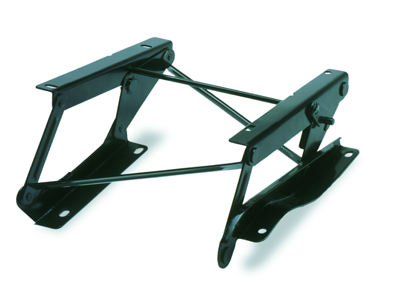 Bestop 76-83 Jeep Cj5 / 76-86 Cj7 / 87-95 Wrangler YJ Driver Side Seat Riser Kit (Black)